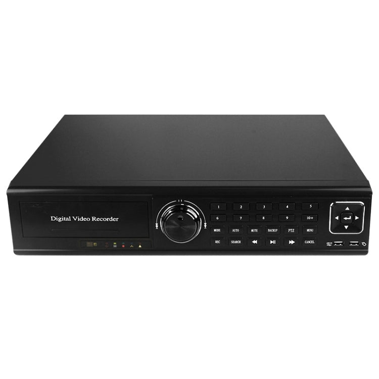 24CH H.264 DVR Network HDD Digital Video Recorder with RJ45 / VGA Port / 2 x USB 2.0 Port, Supports 8CH Audio In, 1CH Audio Out, BNC 24CH Video In / 1CH Video Output / Spot Out(Black)
