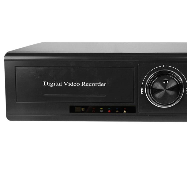 24CH H.264 DVR Network HDD Digital Video Recorder with RJ45 / VGA Port / 2 x USB 2.0 Port, Supports 8CH Audio In, 1CH Audio Out, BNC 24CH Video In / 1CH Video Output / Spot Out(Black)