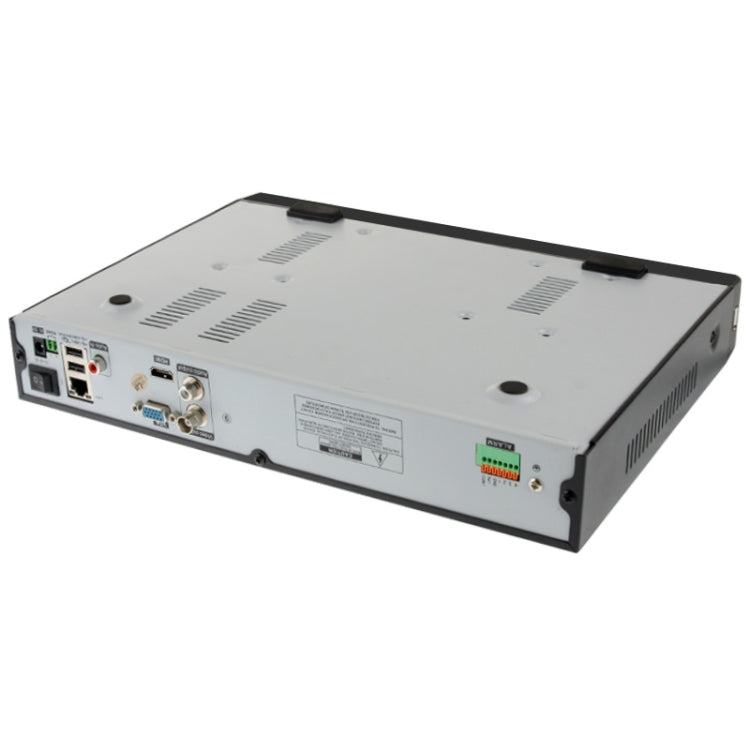 9CH 1080P RJ45 NVR Kit with 8 x H.264 1.0 Mega Pixel / 4.0mm Fixed Focal Lens Infrared 720P IP Camera, Support Mega Pixel HD Network Video Preview, Storage and Playback / 4CH Playback Simultaneously(Black)