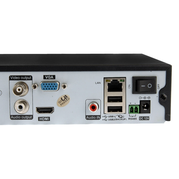 9CH 1080P RJ45 NVR Kit with 8 x H.264 1.0 Mega Pixel / 4.0mm Fixed Focal Lens Infrared 720P IP Camera, Support Mega Pixel HD Network Video Preview, Storage and Playback / 4CH Playback Simultaneously(Black)