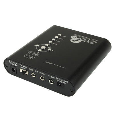 2 Channels Mini DVR, Support SD Card up to 8GB, AVI Video Format, Size: 115 x 80 x 31mm(Black)