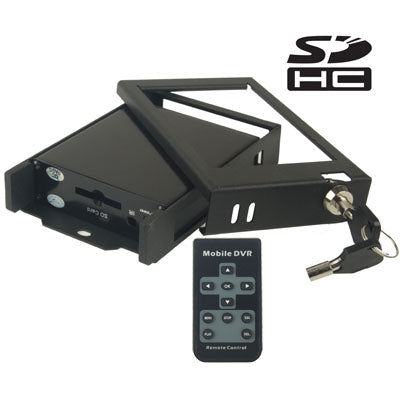 1 Channel Mobile SD DVR with Remote Control, Support Loop Recording