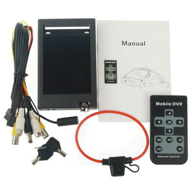 1 Channel Mobile SD DVR with Remote Control, Support Loop Recording