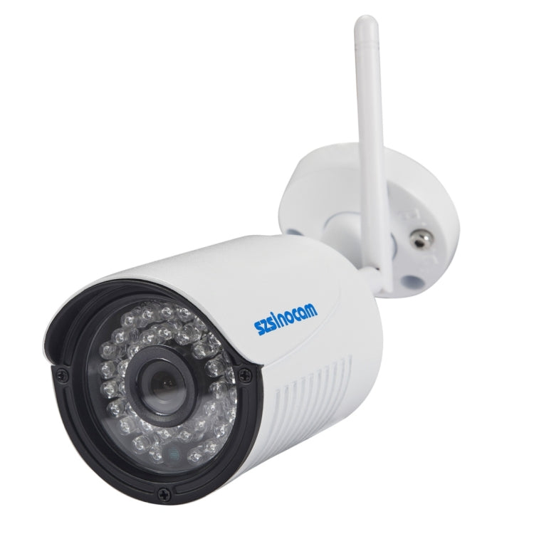 szsinocam SN-NVK-4007W10 4CH 720P 2.4GHz Full WiFi 1.0 Mega Pixel Dome + Bullet IP Camera NVR Kit, Support Night Vision / Motion Detection, IR Distance: 15-25m