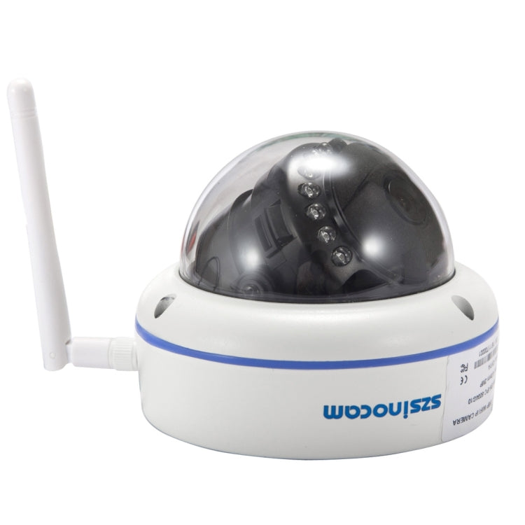 szsinocam SN-NVK-4007W10 4CH 720P 2.4GHz Full WiFi 1.0 Mega Pixel Dome + Bullet IP Camera NVR Kit, Support Night Vision / Motion Detection, IR Distance: 15-25m