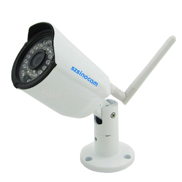szsinocam SN-NVK-4008W10 4CH 720P 2.4GHz Full WiFi 1.0 Mega Pixel Dome + Bullet IP Camera NVR Kit, Support Night Vision / Motion Detection, IR Distance: 15-25m