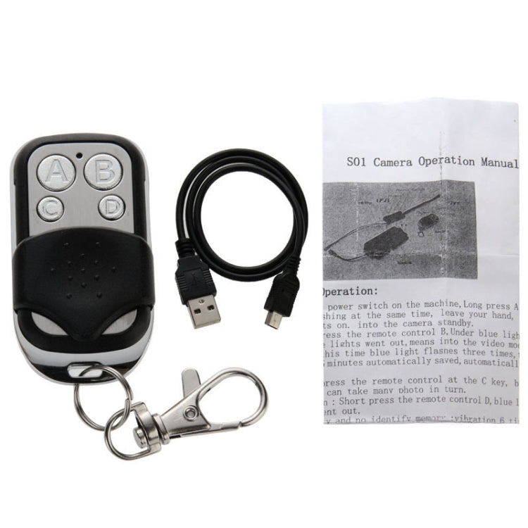 Mini Wireless Camcorder / Camera with Remote Control(Black)