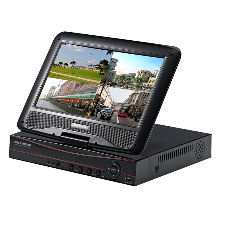 szsinocam SN-NVK-7004M10 4CH HD 720P 1.0 Mega Pixel 2.4GHz WiFi IP Dome + Bullet Camera 10.1 inch LCD Screen NVR Kit
