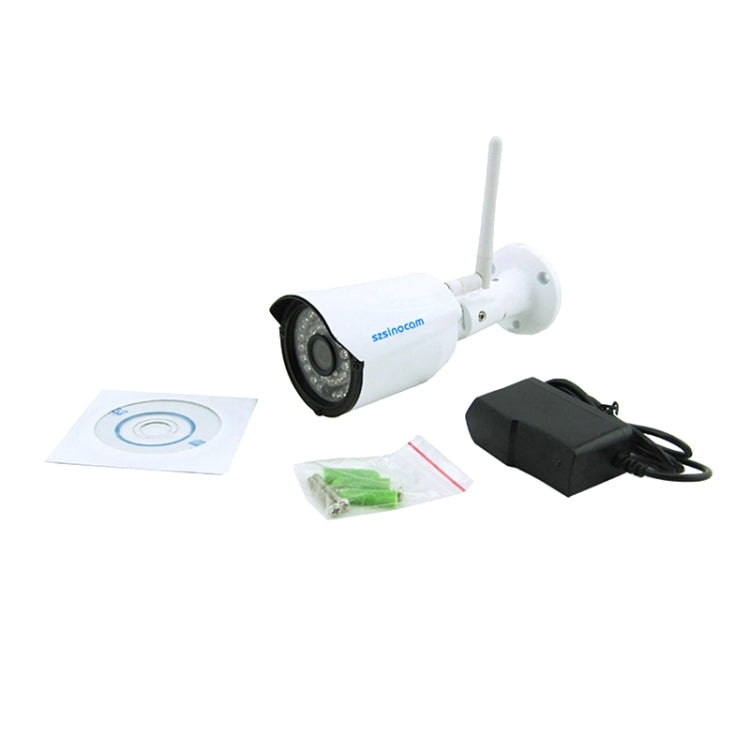 szsinocam SN-NVK-7004M10 4CH HD 720P 1.0 Mega Pixel 2.4GHz WiFi IP Dome + Bullet Camera 10.1 inch LCD Screen NVR Kit
