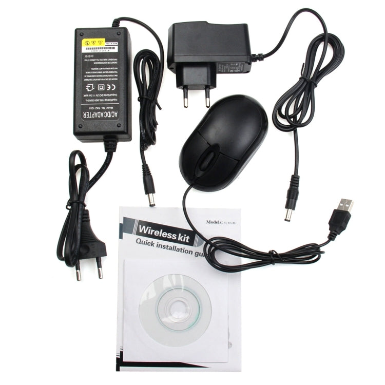 szsinocam SN-NVK-8004M10 4CH HD 720P 1.0 Mega Pixel 2.4GHz WiFi IP Dome + Bullet Camera 10.1 inch LCD Screen NVR Kit