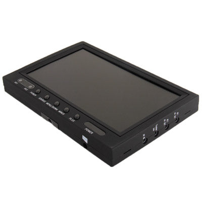 RC701 5.8GHz Wireless FPV 7 inch TFT LCD Diversity Receiver Monitor with Sunhood & Antenna