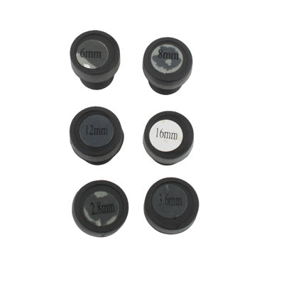 2.8mm 3.6mm 6mm 8mm 12mm 16mm Lens set 6 CCTV Camera(Black)