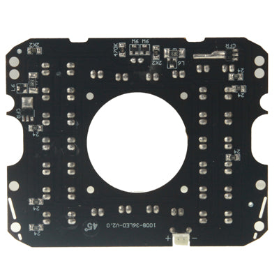 36 LED Infrared Lamp Board for CCD Camera, Infrared Angle: 60 Degree (1008-36)