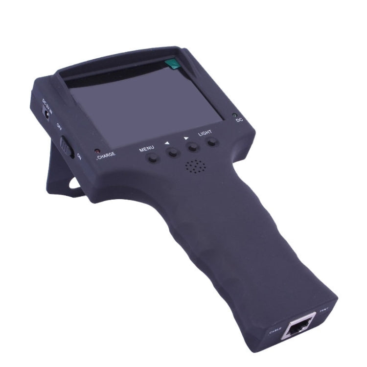 3.5 inch LCD Monitor CCTV Camera Tester, Support RS232, RS422 Simplex and RS485(Black)