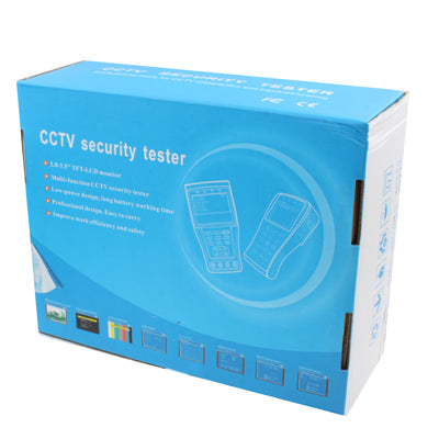 STest-893 CCTV Security TesterPRO 3.5 inch TFT LCD Monitor / PTZ Controller / RS485 Data Capture / UTP Cable Tester(Yellow)