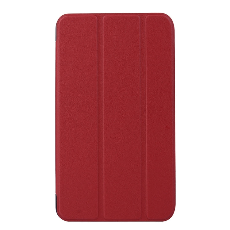 Crazy Horse Texture Leather Case with 3-folding Holder for Asus FonePad 8 / FE380