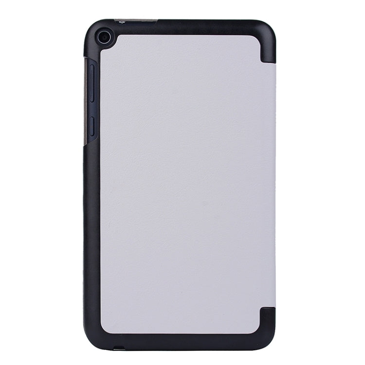 Crazy Horse Texture Leather Case with 3-folding Holder for Asus FonePad 8 / FE380