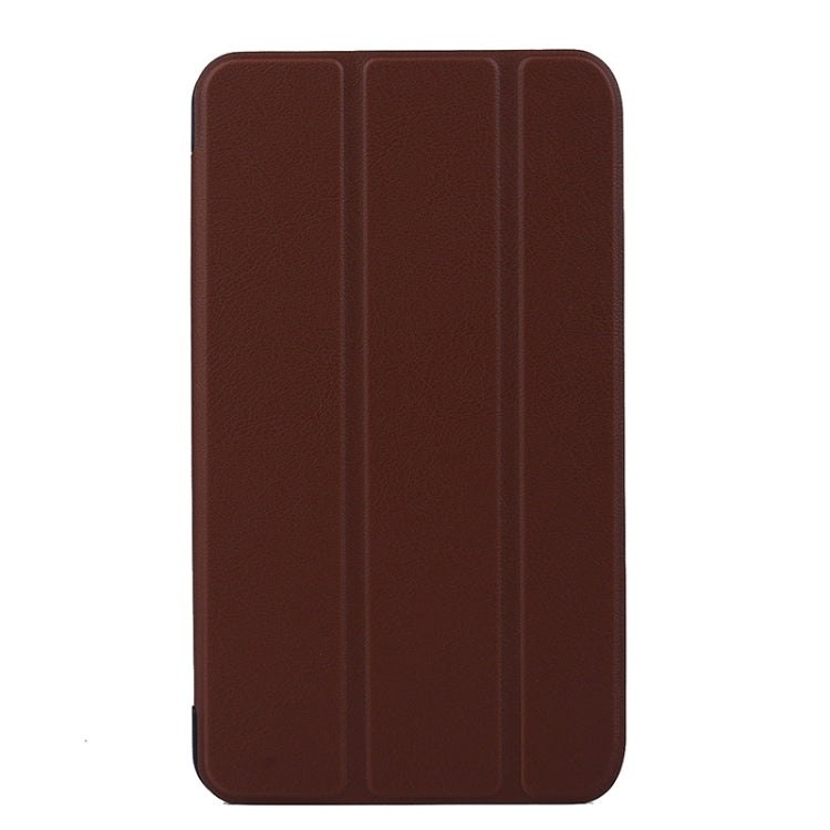 Crazy Horse Texture Leather Case with 3-folding Holder for Asus FonePad 8 / FE380