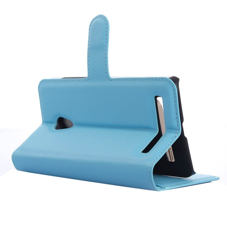 Litchi Texture Leather Case with Holder & Card Slots & Wallet for Asus ZenFone 5 / A501CG / A500CG / A500KL