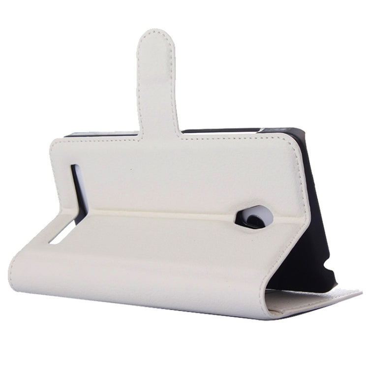 Litchi Texture Leather Case with Holder & Card Slots & Wallet for Asus ZenFone 5 / A501CG / A500CG / A500KL