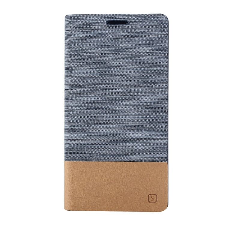 Horizontal Flip Canvas Leather Case with Card Slot & Holder for ASUS ZenFone 6