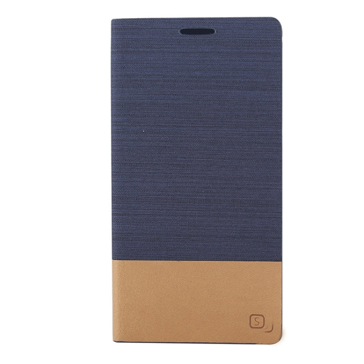 Horizontal Flip Canvas Leather Case with Card Slot & Holder for ASUS ZenFone 6
