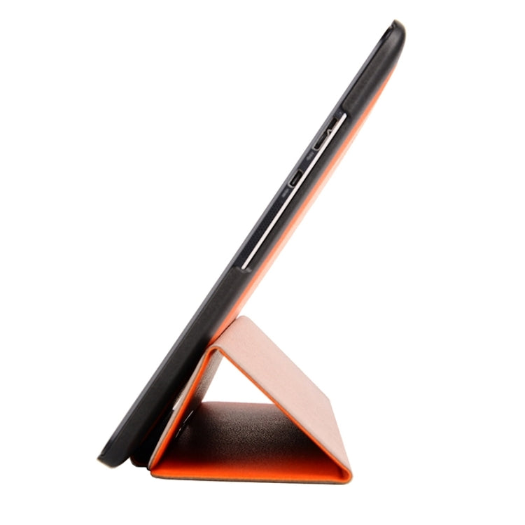 Crazy Horse Texture Leather Case with 3-folding Holder for Asus T100 Chi