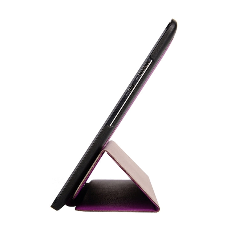 Crazy Horse Texture Leather Case with 3-folding Holder for Asus T100 Chi