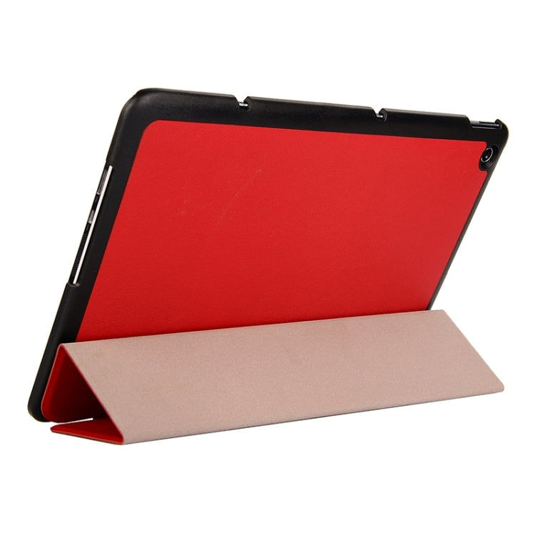 Crazy Horse Texture Leather Case with 3-folding Holder for Asus T100 Chi