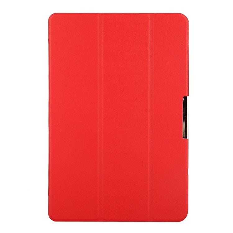 Crazy Horse Texture Leather Case with 3-folding Holder for Asus T100 Chi