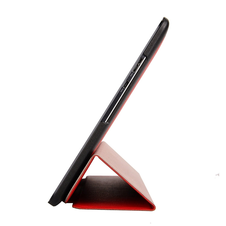 Crazy Horse Texture Leather Case with 3-folding Holder for Asus T100 Chi