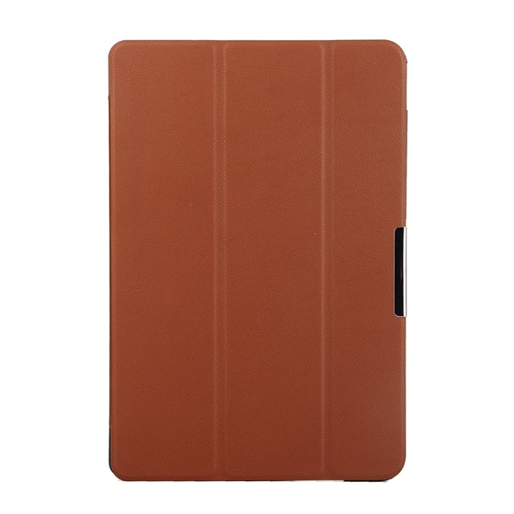 Crazy Horse Texture Leather Case with 3-folding Holder for Asus T100 Chi