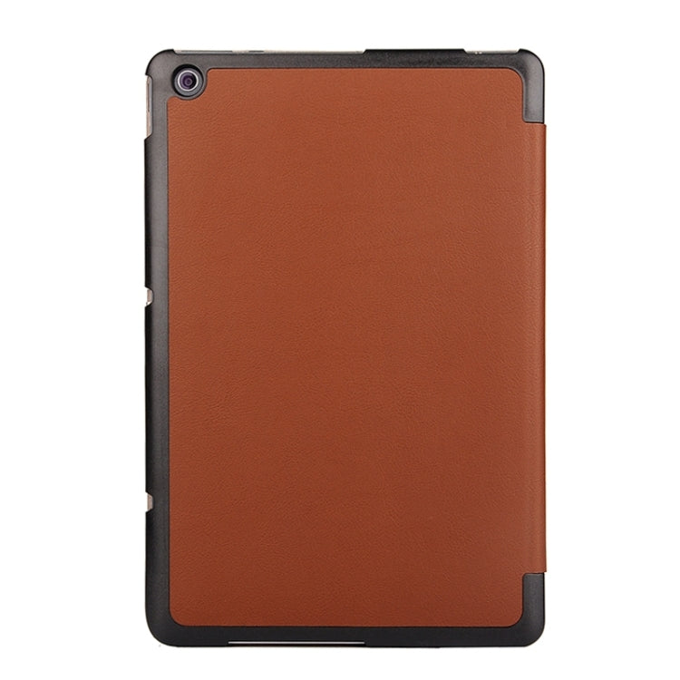 Crazy Horse Texture Leather Case with 3-folding Holder for Asus T100 Chi