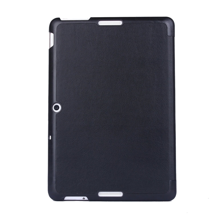 Crazy Horse Texture Leather Case with 3-folding Holder for Asus MeMO Pad 10 / ME103K