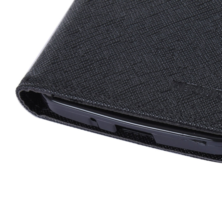 MERCURY Cross Texture Contrast Color Style Leather Case with Holder & Card Slots & Wallet for Asus ZenFone 2 / ZE500CL