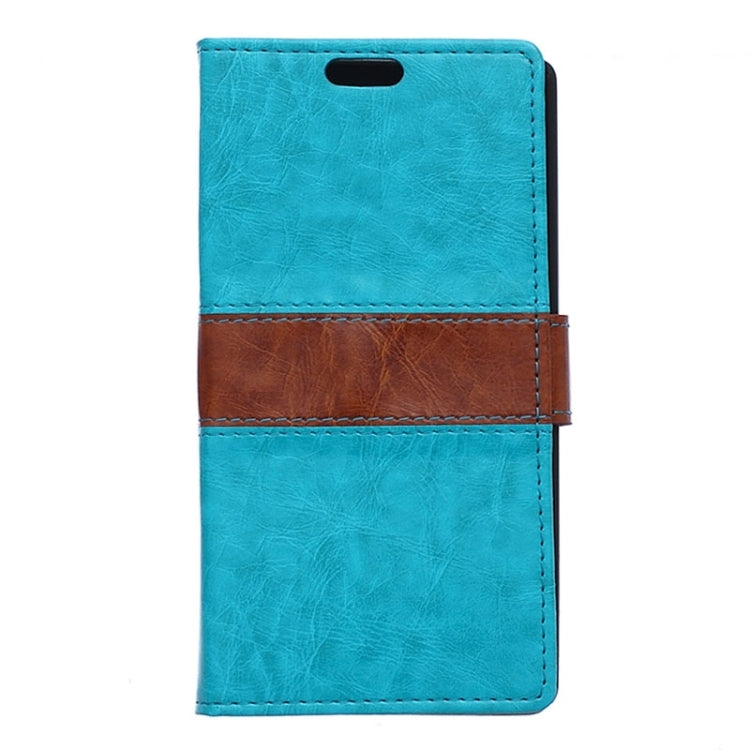 Crazy Horse Texture Color Matching Flip Leather Case with Holder & Card Slots & Wallet for ASUS ZenFone 2