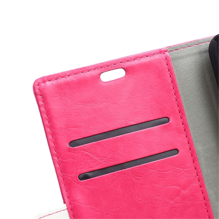 Crazy Horse Texture Color Matching Flip Leather Case with Holder & Card Slots & Wallet for ASUS ZenFone 2