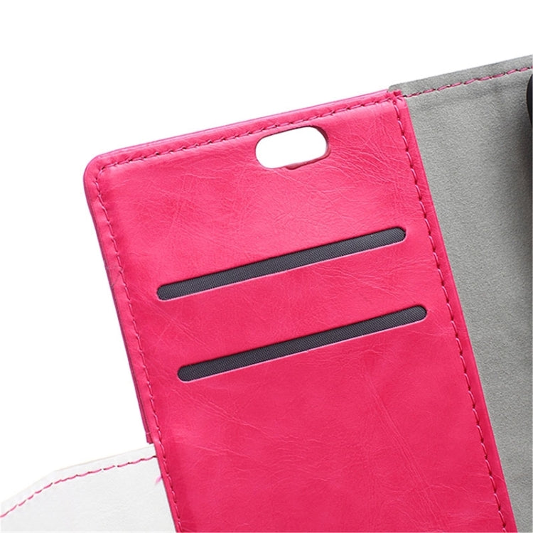 Crazy Horse Texture Color Matching Flip Leather Case with Holder & Card Slots & Wallet for ASUS Zenfone C / ZC451CG