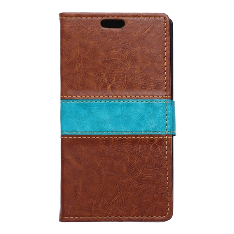 Crazy Horse Texture Color Matching Flip Leather Case with Holder & Card Slots & Wallet for ASUS Zenfone C / ZC451CG