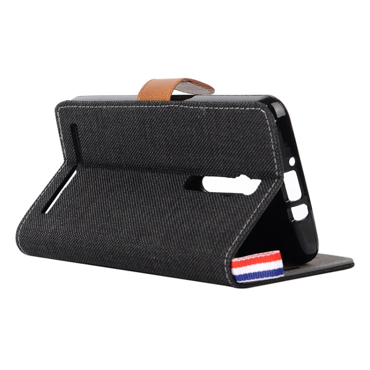 Litchi Texture Horizontal Flip Leather Case for ASUS Zenfone 2 / ZE551ML