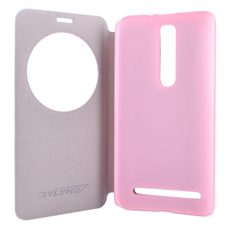 5.5 Inch Horizontal Flip Litchi Texture Leather Case with Holder & Caller ID Display for Asus Zenfone 2 / ZE550ML