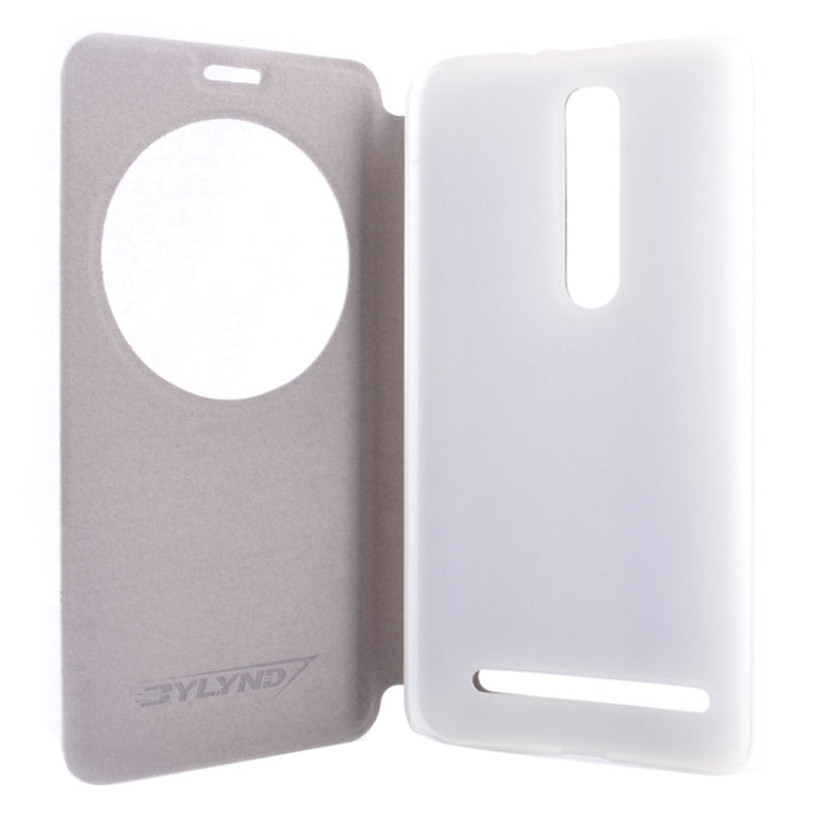 5.5 Inch Horizontal Flip Litchi Texture Leather Case with Holder & Caller ID Display for Asus Zenfone 2 / ZE550ML