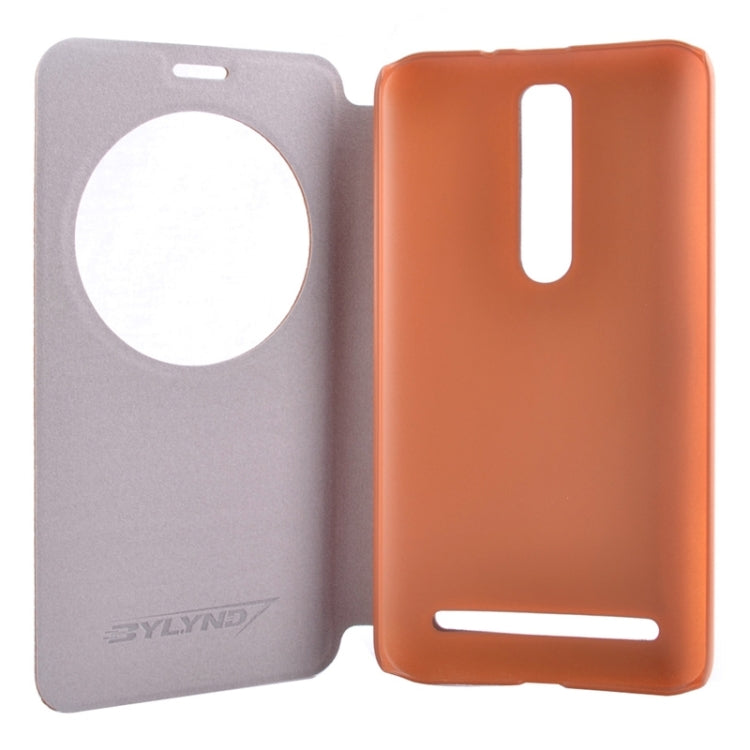 5.5 Inch Horizontal Flip Litchi Texture Leather Case with Holder & Caller ID Display for Asus Zenfone 2 / ZE550ML