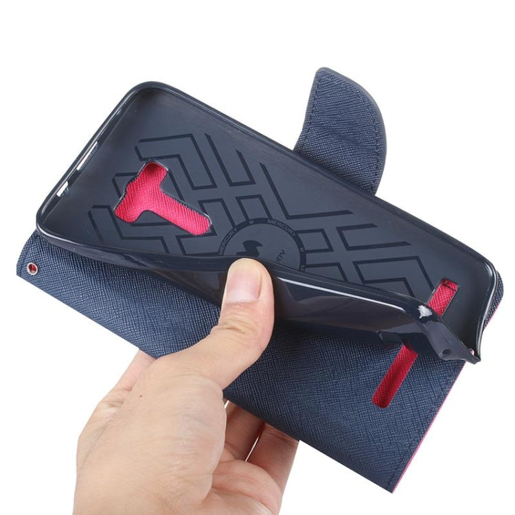 Color Matching Cross Texture Horizontal Flip Leather Case with Holder & Card Slots & Wallet for Asus Zenfone Selfie / ZD551KL