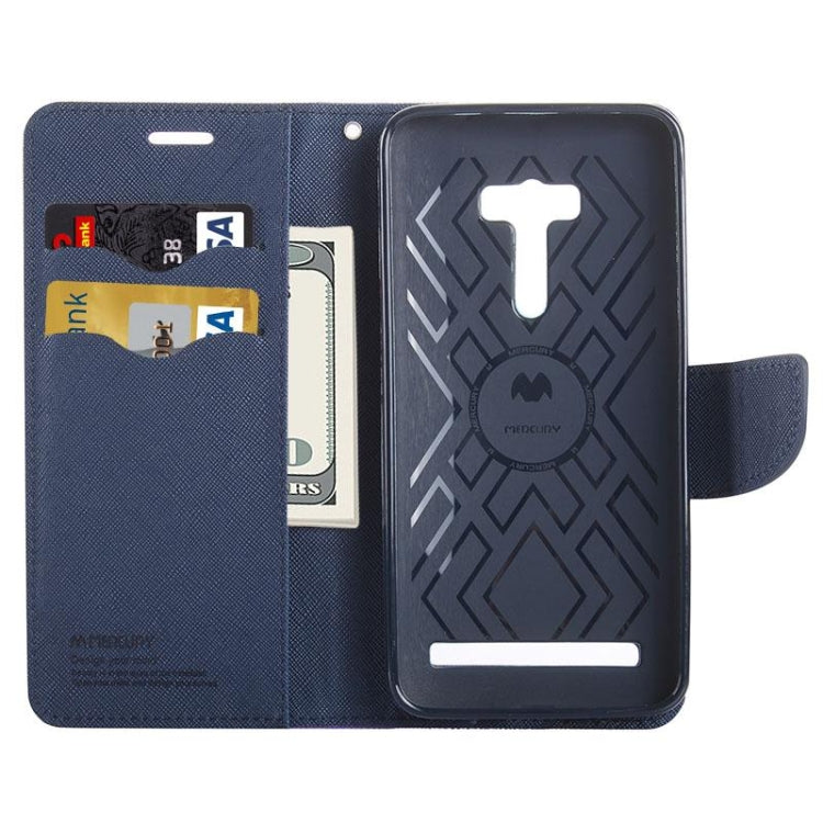 Color Matching Cross Texture Horizontal Flip Leather Case with Holder & Card Slots & Wallet for Asus Zenfone Selfie / ZD551KL