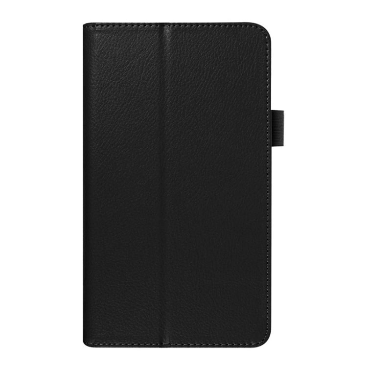 Litchi Texture Leather Case with Two-Folding Holder for Asus Fonepad 7 / FE171MG