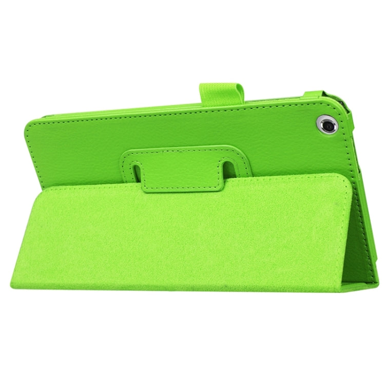 Litchi Texture Leather Case with Two-Folding Holder for Asus Fonepad 7 / FE171MG