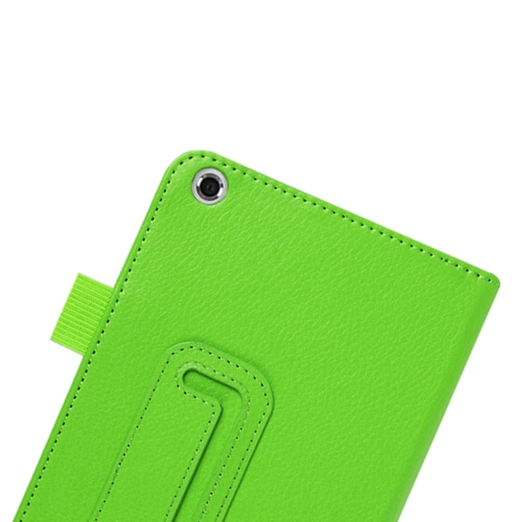 Litchi Texture Leather Case with Two-Folding Holder for Asus Fonepad 7 / FE171MG