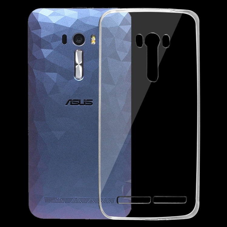 0.75mm Ultra-thin Transparent TPU Protective Case for ASUS Zenfone Selfie ZD551KL