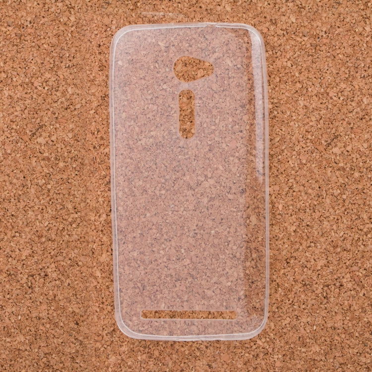 0.75mm Ultra-thin Transparent TPU Protective Case for ASUS Zenfone 2 / ZE500CL